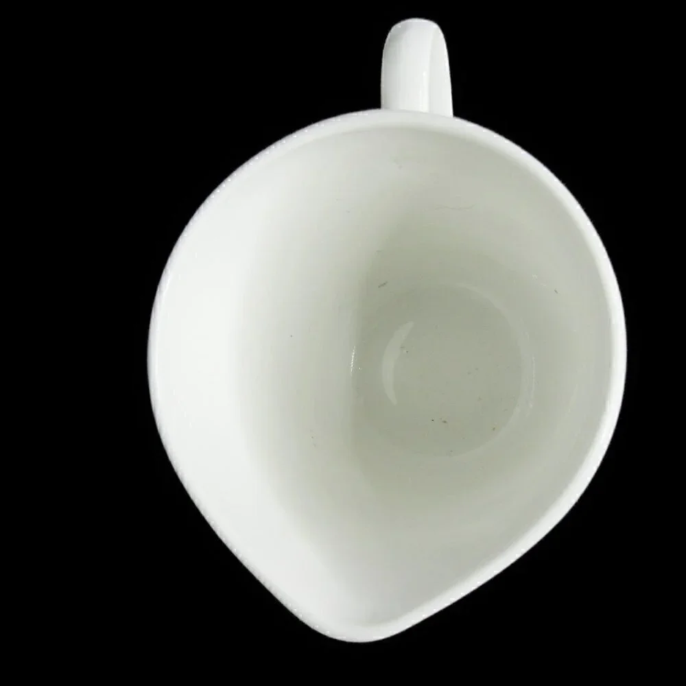 Corning - Centura - White Coupe Creamer - Picture 2 of 6